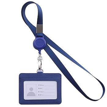 Amazon | IDカードホルダー ネームホルダー 伸縮リール式 名札